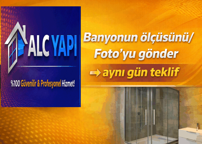 Bahçeşehir Duşakabin Modelleri Özel Ölçü Alc Yapı